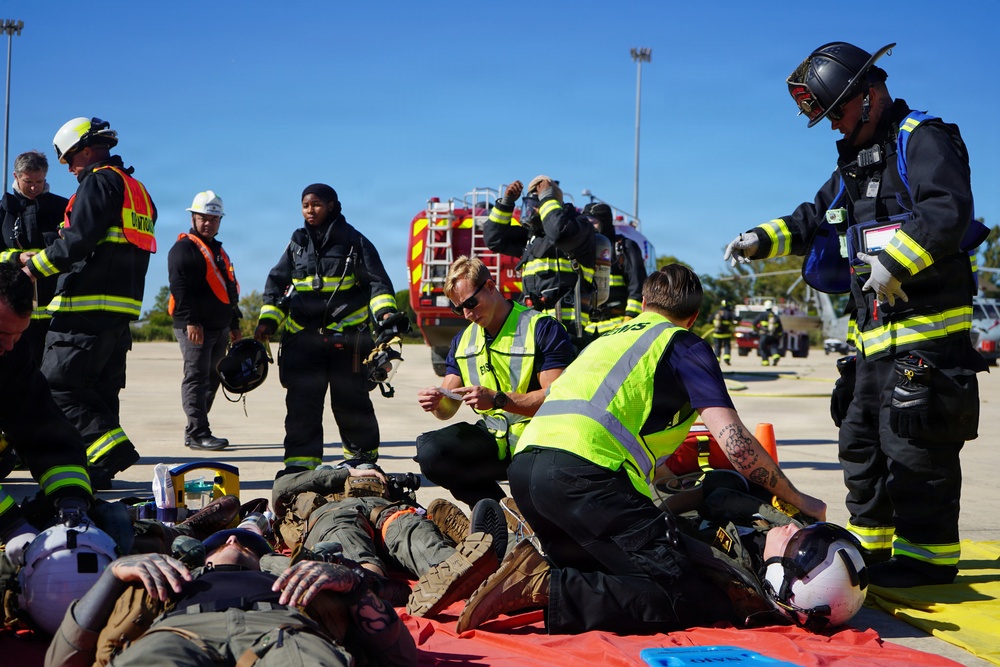 NMRTC Rota Enhances Emergency Response Readiness During Air Mishap Exercise