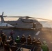 26th Marine Expeditionary Unit’s Type Commander’s Amphibious Training | HMH-461 and VMM-261conduct carrier qualifications aboard the USS Kearsarge