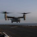 26th Marine Expeditionary Unit’s Type Commander’s Amphibious Training | HMH-461 and VMM-261conduct carrier qualifications aboard the USS Kearsarge