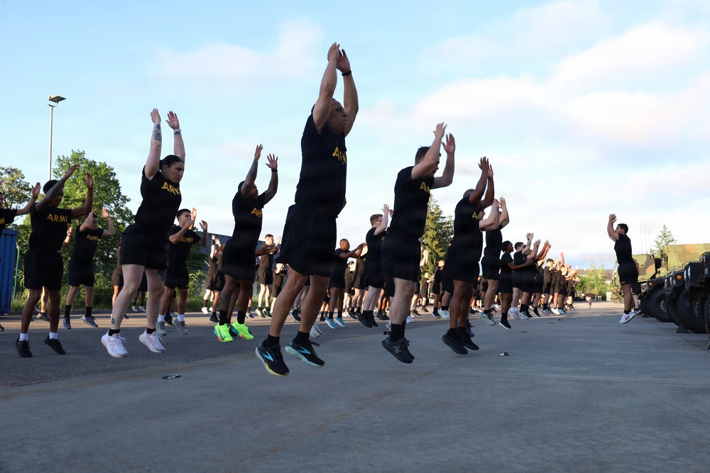 Reach for the Sky: Knights Build Strength Through Preparation Drills