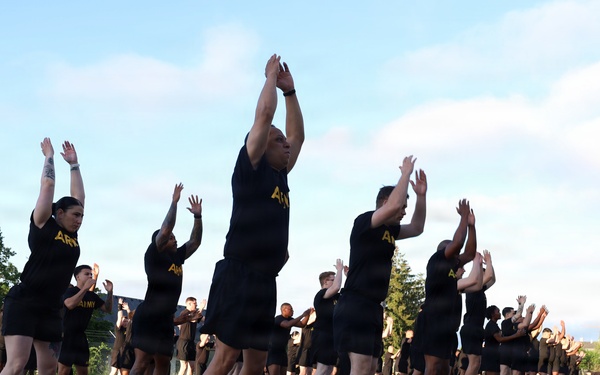 Reach for the Sky: Knights Build Strength Through Preparation Drills