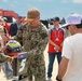 NASCAR driver Kyle Larson hosts tour for CSG 15 Sailors