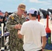 NASCAR driver Kyle Larson hosts tour for CSG 15 Sailors