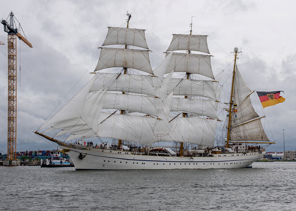 Parade of Sail in Norfolk
