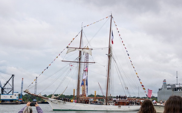 Parade of Sail in Norfolk