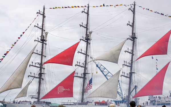 Parade of Sail in Norfolk