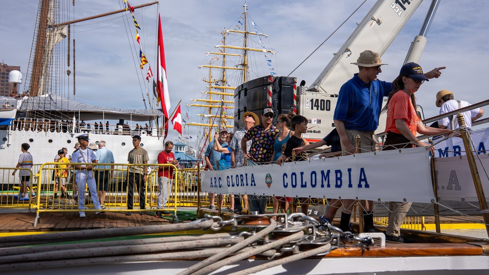 Parade of Sail in Norfolk