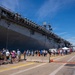 Guests Tour Wasp-class amphibious assault ship USS Iwo Jima (LHD 7)