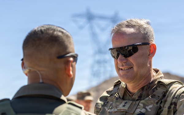JTF-SB Command visits El Centro Sector