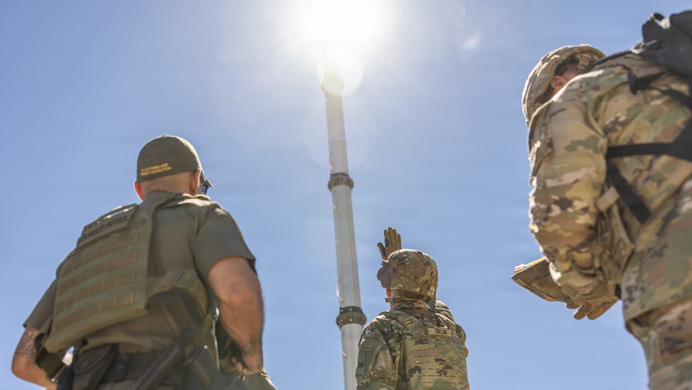 JTF-SB Command visits El Centro Sector