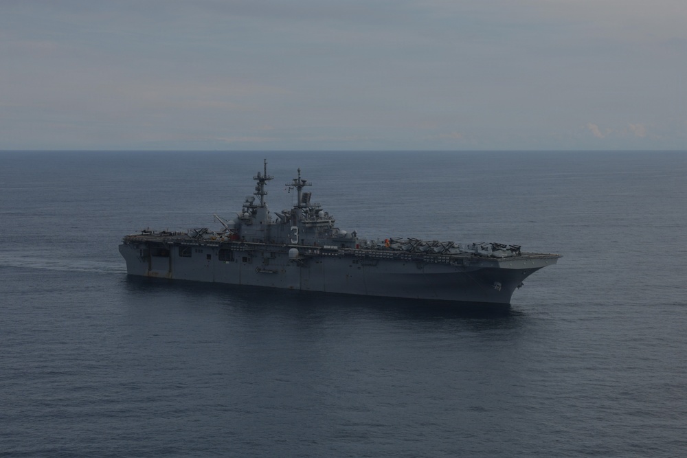 USS Kearsarge Transits Atlantic Ocean