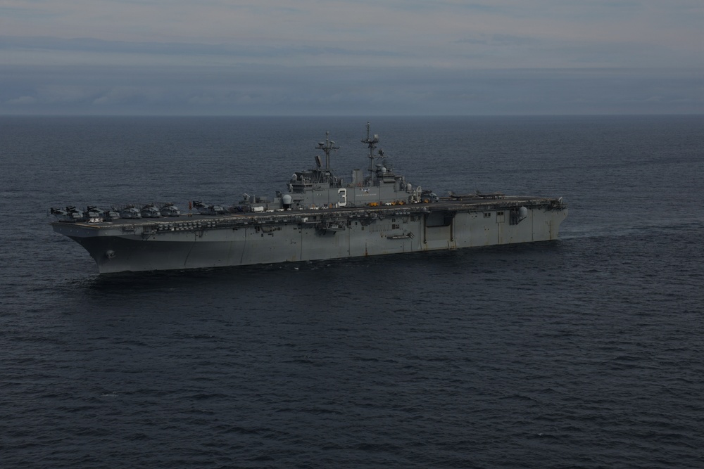 USS Kearsarge Transits Atlantic Ocean