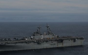 USS Kearsarge Transits Atlantic Ocean