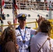 Visitors Attend the Norfolk Harborfest During Sail 250