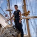 Visitors Attend the Norfolk Harborfest During Sail 250