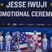 Lt. Cmdr. Jesse Iwuji, NASCAR driver #91 promoted to commander