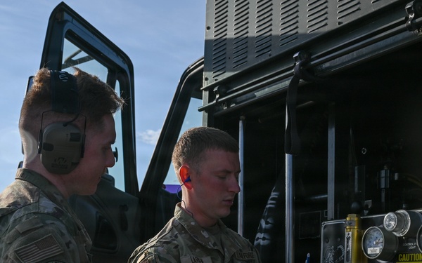 161st Air Refueling Wing Fuel Specialists Train at Aviano Air Base