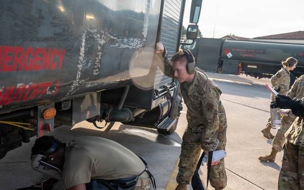 161st Air Refueling Wing Fuel Specialists Train at Aviano Air Base
