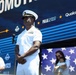 Jesse Iwuji, NASCAR driver #91, promoted to commander