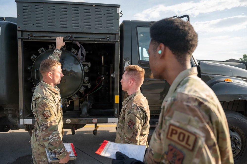 161st Air Refueling Wing Fuel Specialists Train at Aviano Air Base