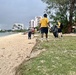 George Washington Sailors Participate in Guam Beach Clean Up