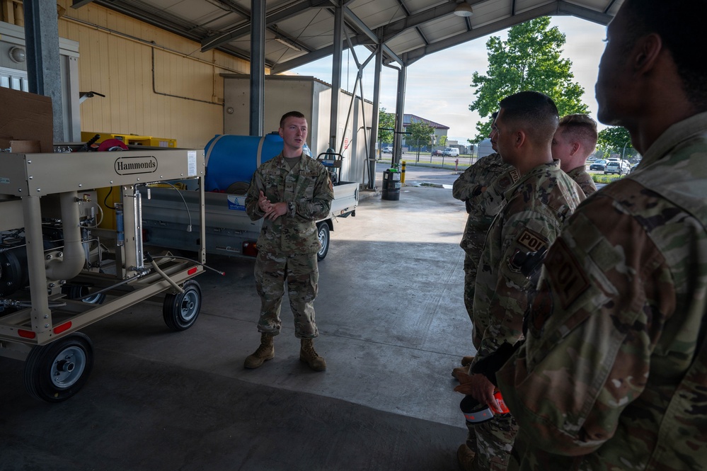 161st Air Refueling Wing Fuel Specialists Train at Aviano Air Base