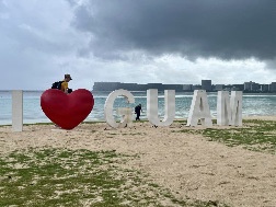 George Washington Sailors Participate in Guam Beach Clean Up