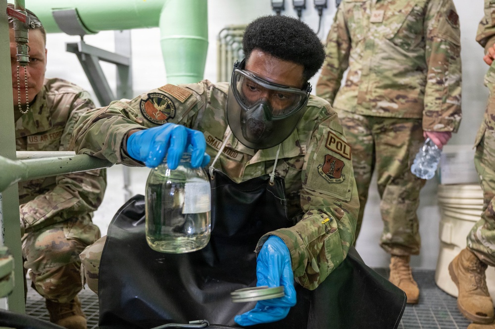 161st Air Refueling Wing Fuel Specialists Train at Aviano Air Base