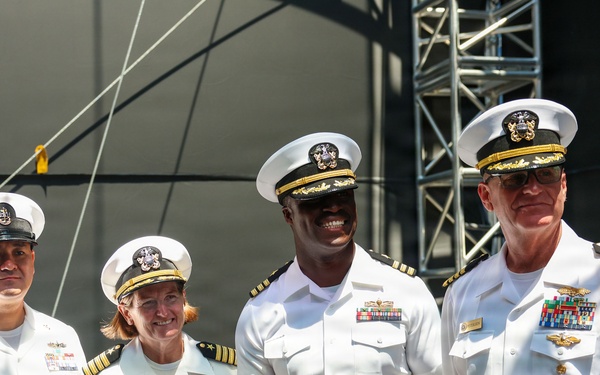 Jesse Iwuji, NASCAR driver #91, promoted to commander