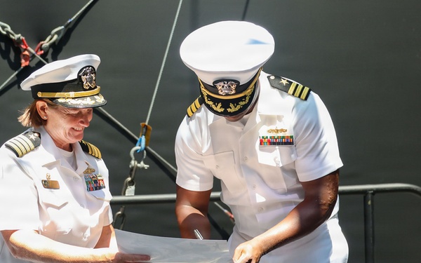 Jesse Iwuji, NASCAR driver #91, promoted to commander