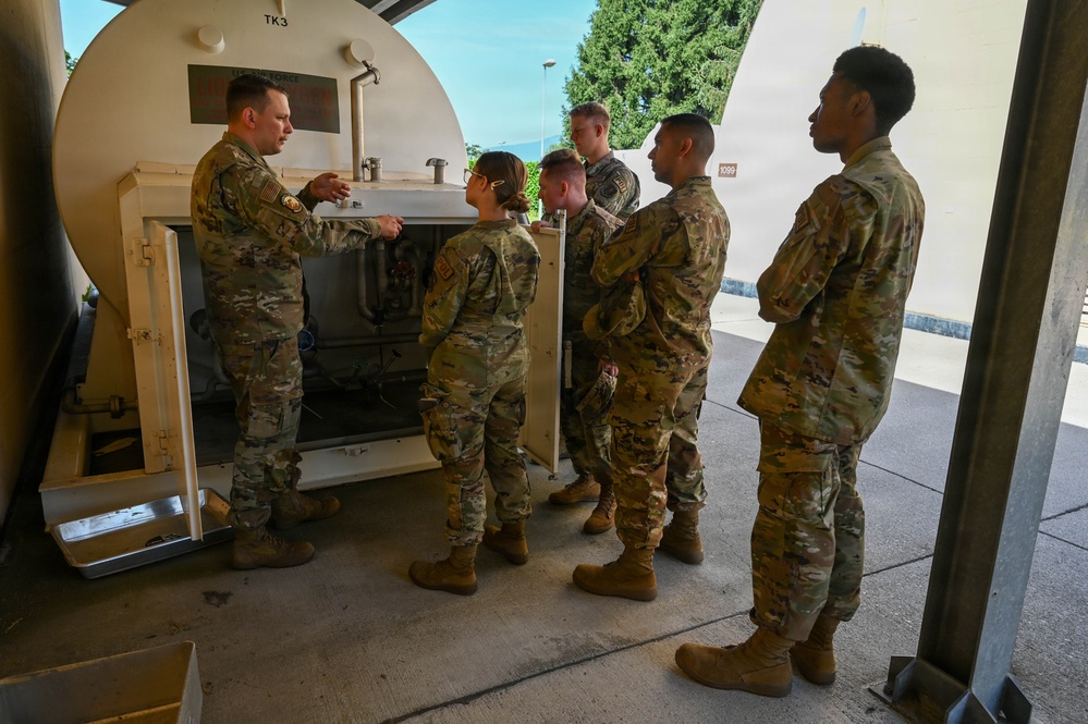 161st Air Refueling Wing Fuel Specialists Train at Aviano Air Base