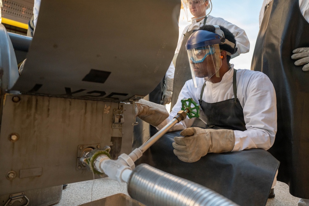 161st Air Refueling Wing Fuel Specialists Train at Aviano Air Base