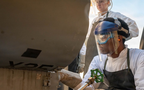 161st Air Refueling Wing Fuel Specialists Train at Aviano Air Base