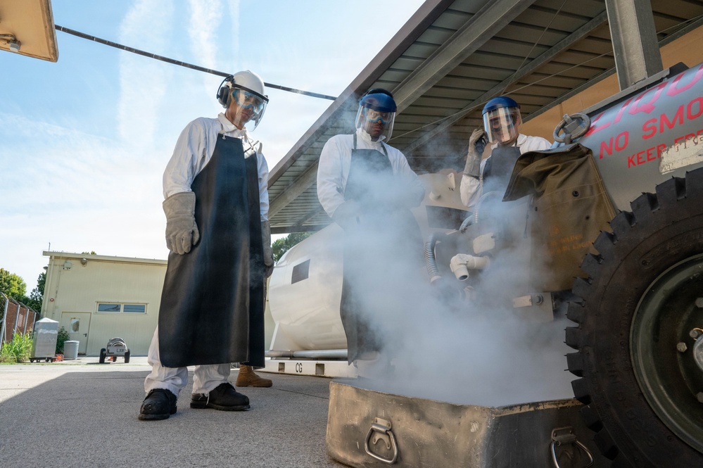 161st Air Refueling Wing Fuel Specialists Train at Aviano Air Base