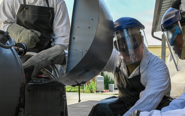 161st Air Refueling Wing Fuel Specialists Train at Aviano Air Base