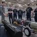 NASCAR driver Ty Gibbs’ team tours HSM-35 during the NASCAR San Diego Weekend