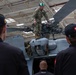 NASCAR driver Ty Gibbs’ team tours HSM-35 during the NASCAR San Diego Weekend
