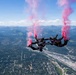 The U.S. Army Parachute Team parachutes into Truckee Tahoe Airshow