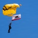 The U.S. Army Parachute Team parachutes into Truckee Tahoe Airshow