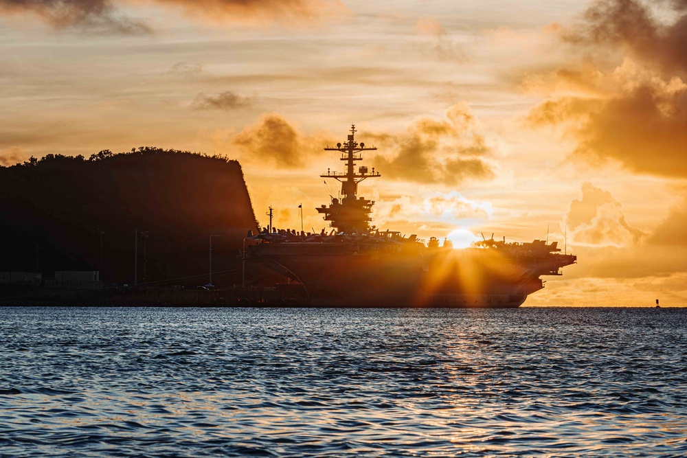 George Washington Port Visit to Guam
