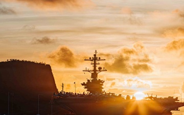 George Washington Port Visit to Guam