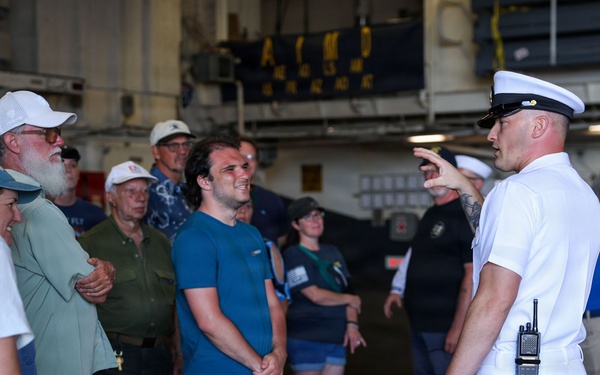USS Iwo Jima FLEETEX 250 Tours