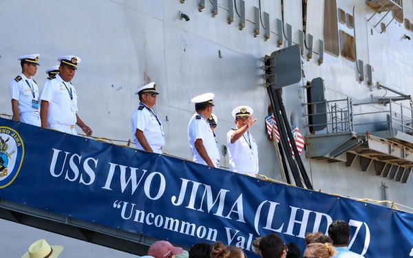 USS Iwo Jima FLEETEX 250 Tours