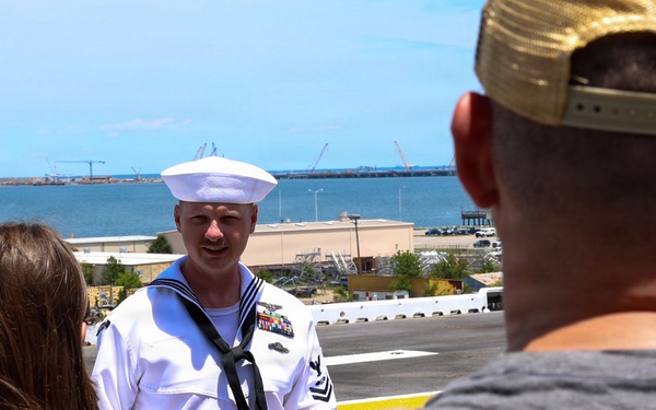 USS Iwo Jima FLEETEX 250 Tours