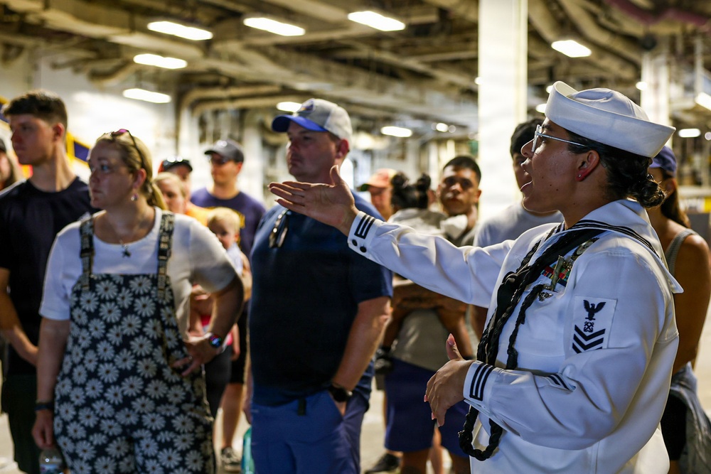 USS Iwo Jima FLEETEX 250 Tours