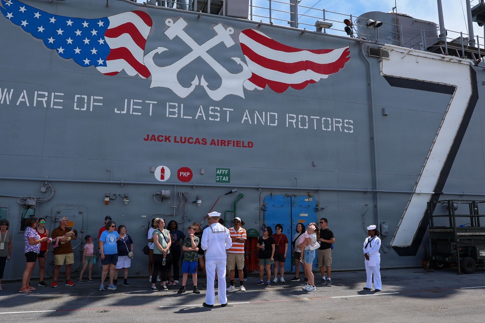 USS Iwo Jima FLEETEX 250 Tours