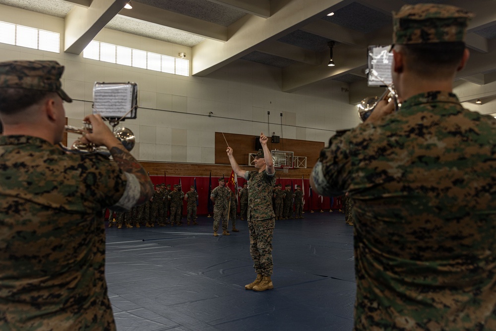 U.S. Marines with 12th LCT Participate in Change of Command Ceremony