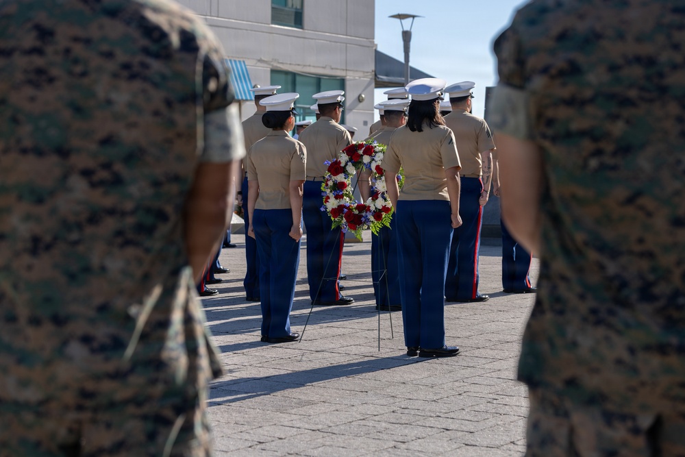 Fleet Week Norfolk wreath-laying ceremony