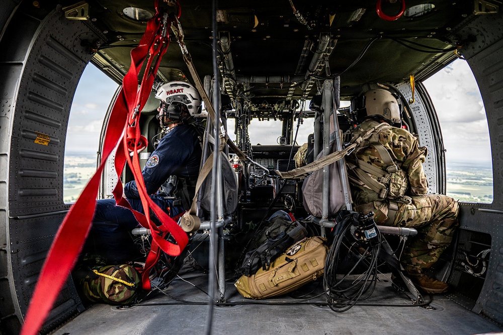 OKGuard and OK Task Force 1 rescue injured hiker