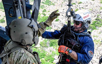OKGuard and OK Task Force 1 rescue injured hiker